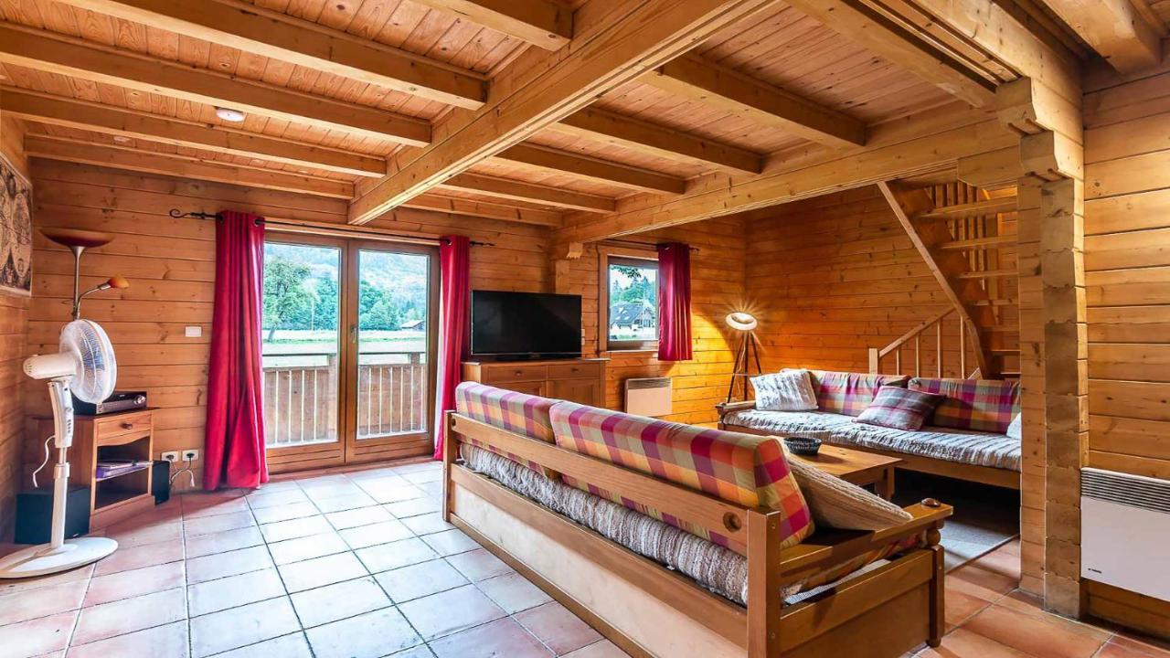 Bois De Champelle- 94 Magnifique Chalet-10 Pers 莫里永 外观 照片