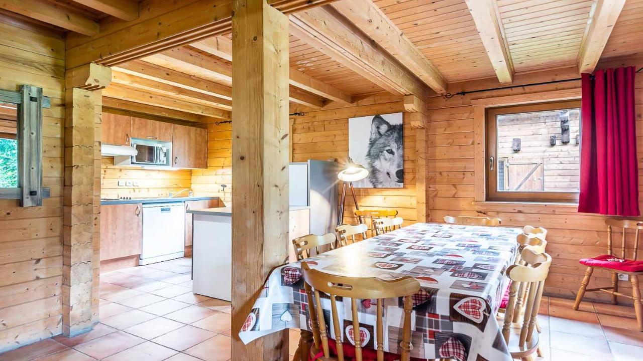 Bois De Champelle- 94 Magnifique Chalet-10 Pers 莫里永 外观 照片